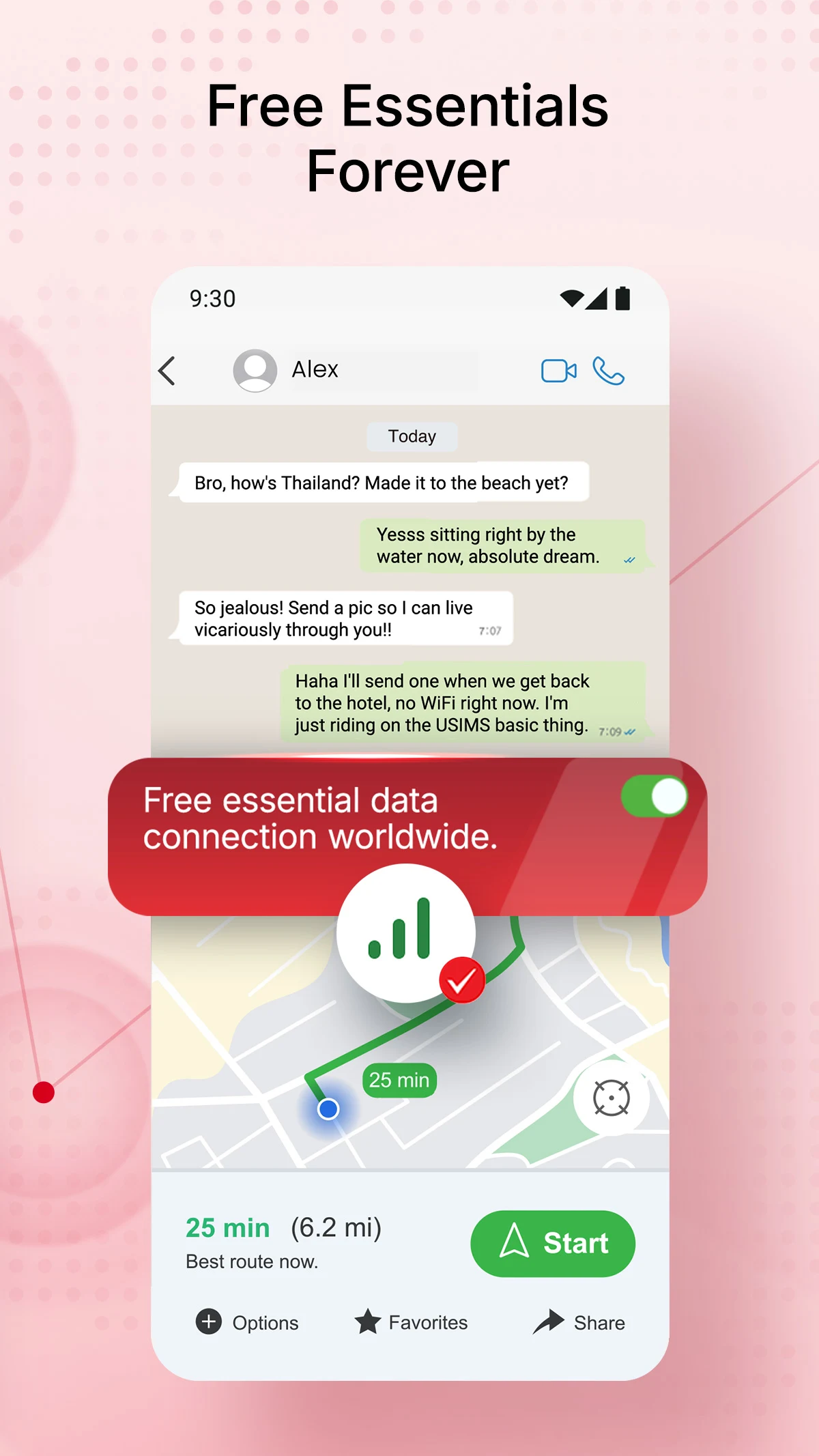 USIMS: Global eSIM for Travel screenshot